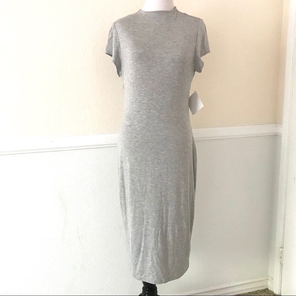 Stella Luce Women’s Gray Midi Dress